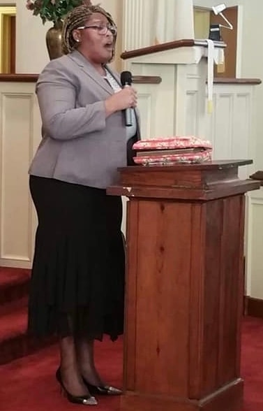 Apostle Stephanie Diane Clark ministering
